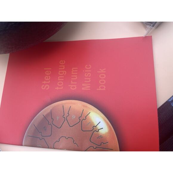 Steel Tongue Drum Chic Instrument Ethereal Drum Hand Kid Instrument Adult 6” - Picture 4 of 8